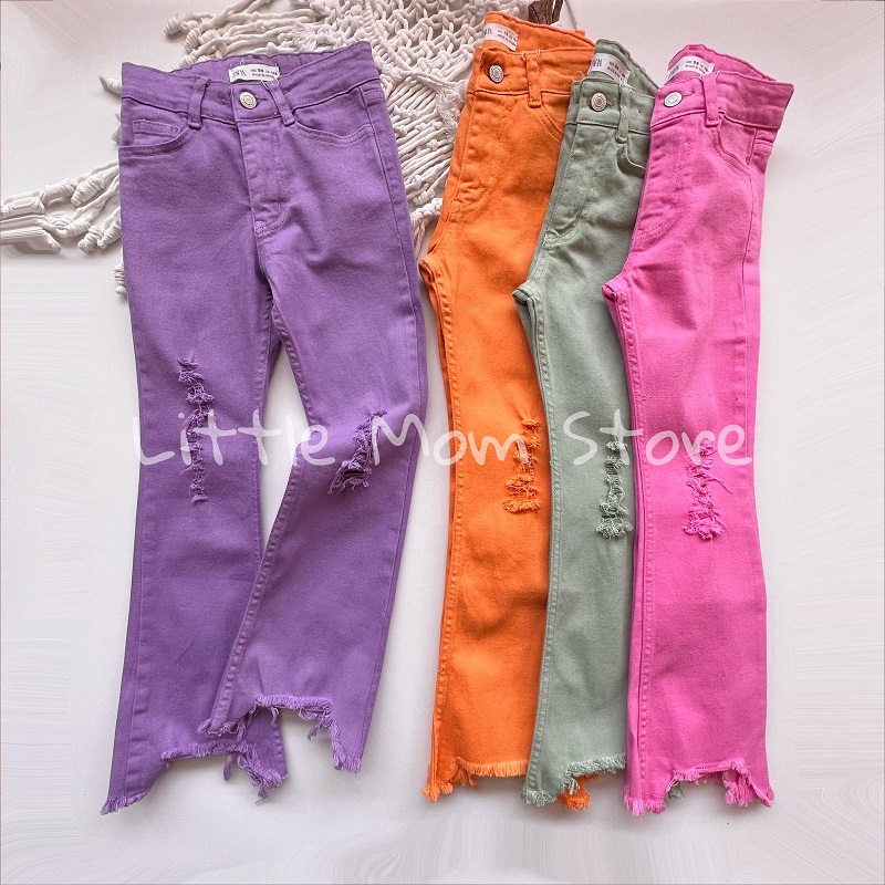 Orijinal Yırtık Denim Pantolon