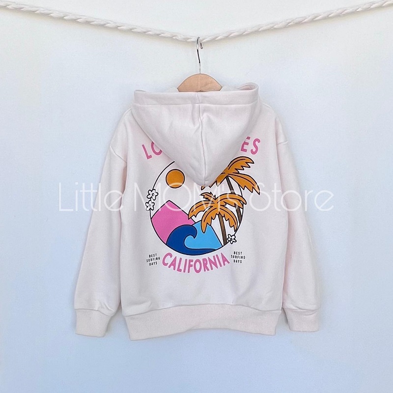 Sırt Baskılı Fermuarlı Sweatshirt görsel 2