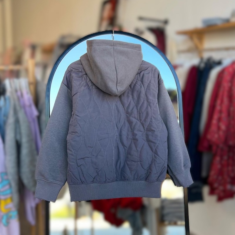 Orjinal New Port Kapitone Detaylı Sweatshirt görsel 2