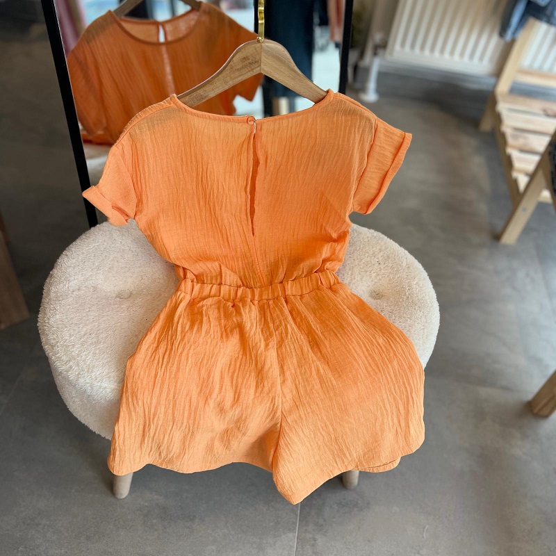 Müslin Şortlu Tulum görsel 3