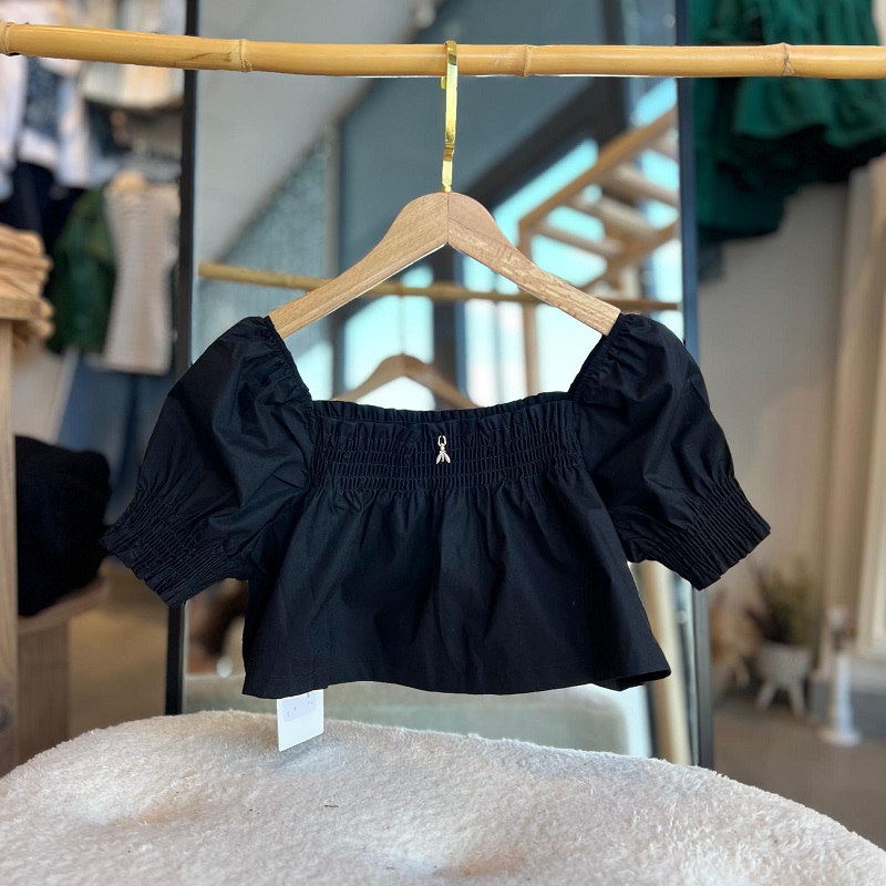 Orj Patrizia Pepe Balon Kol Crop