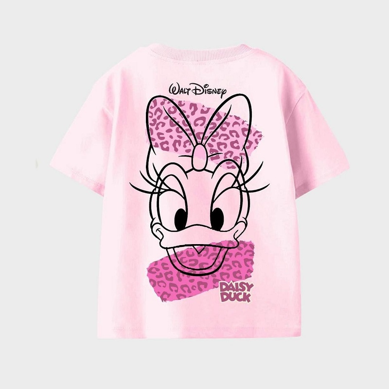 Orjinal Leopar Desenli Love Tişört görsel 2