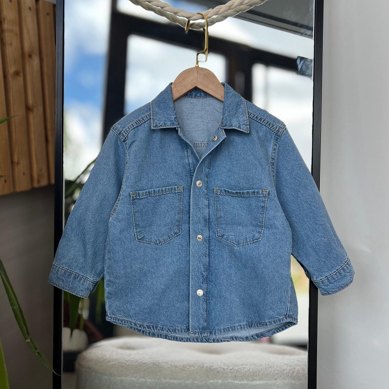 Unısex Oversize Denim gömlek