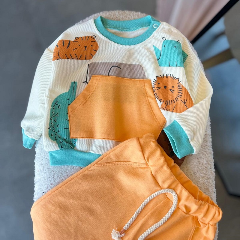 Hayvan Temalı Baby Takım görsel 2