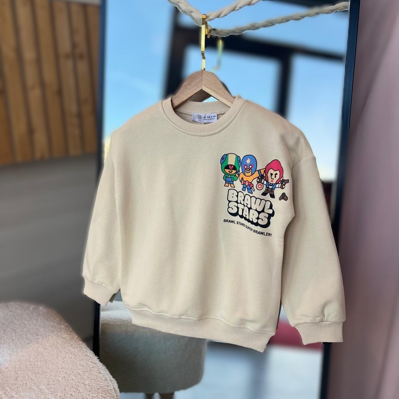 Brawl Stars Sırt Baskılı Sweatshirt