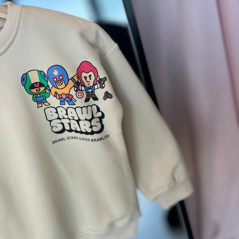 Brawl Stars Sırt Baskılı Sweatshirt görsel 3