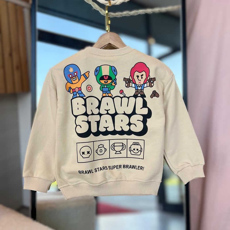 Brawl Stars Sırt Baskılı Sweatshirt görsel 2