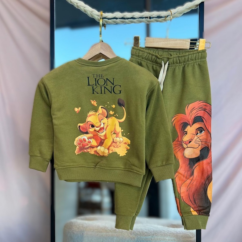 King Lion Sırt Baskılı Takım görsel 2