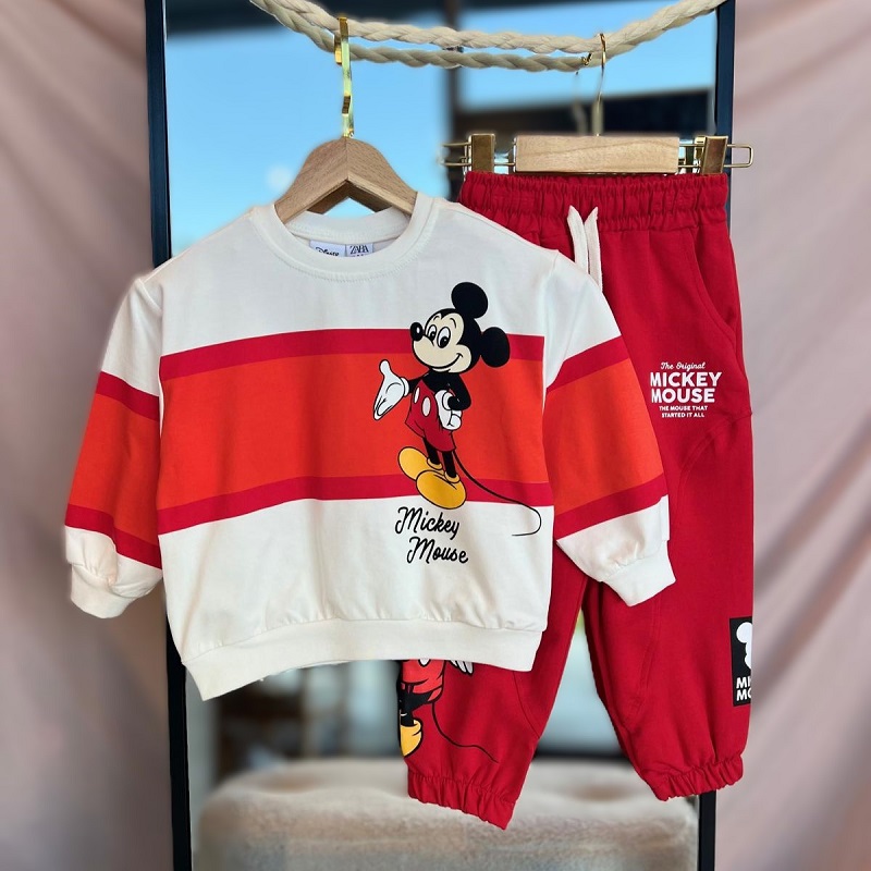 Mickey Sırt Baskılı Takım