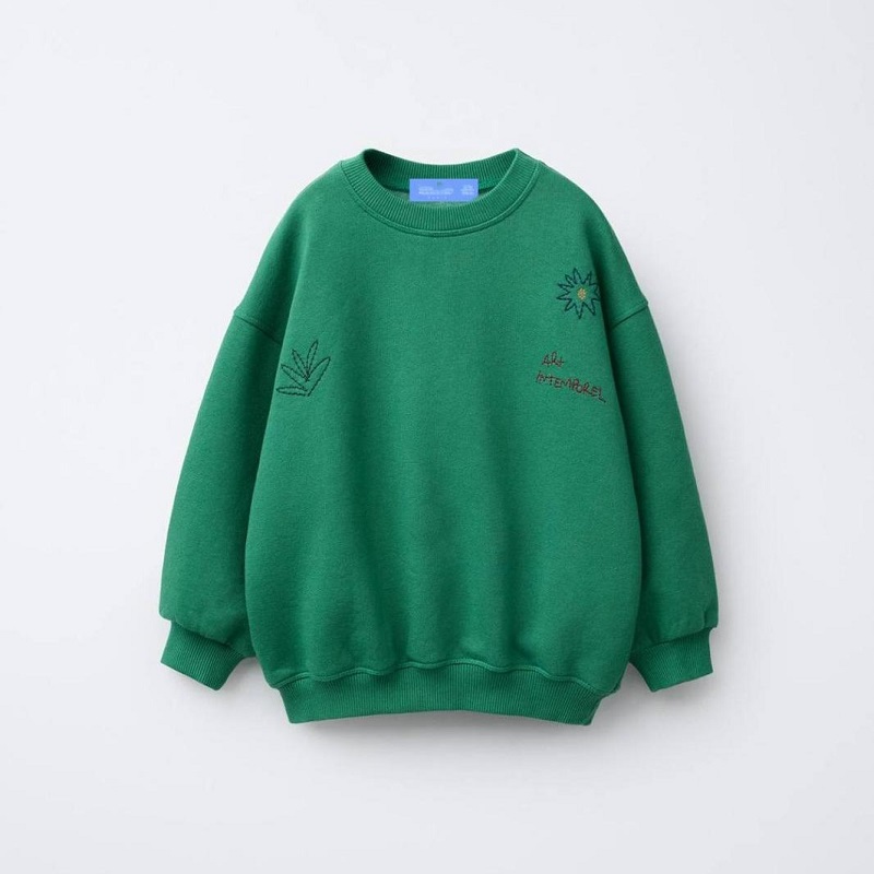 At İşlemeli Sweatshirt