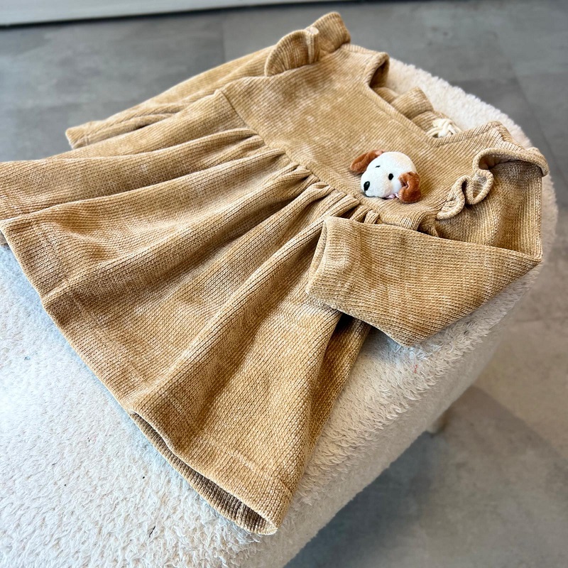 Peluş Köpek Temalı Elbise görsel 3