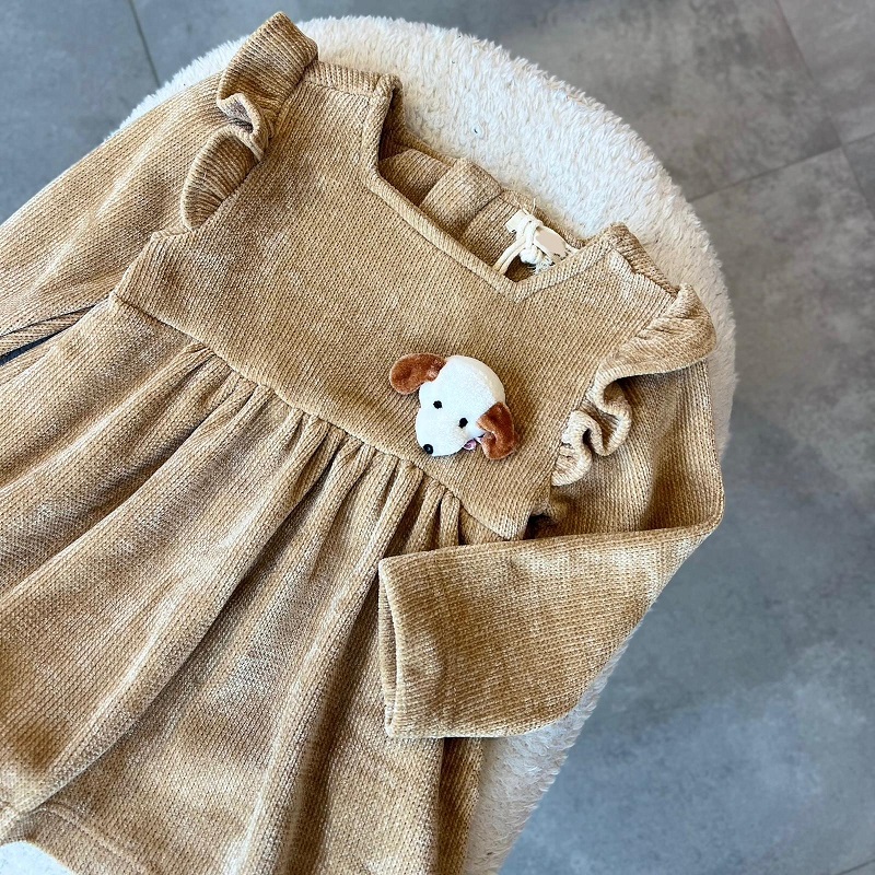 Peluş Köpek Temalı Elbise görsel 2