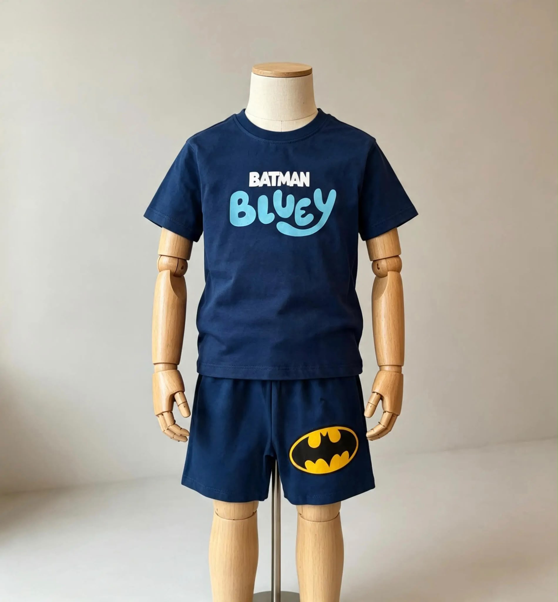 Erkek Çocuk Batman Bluey Takım