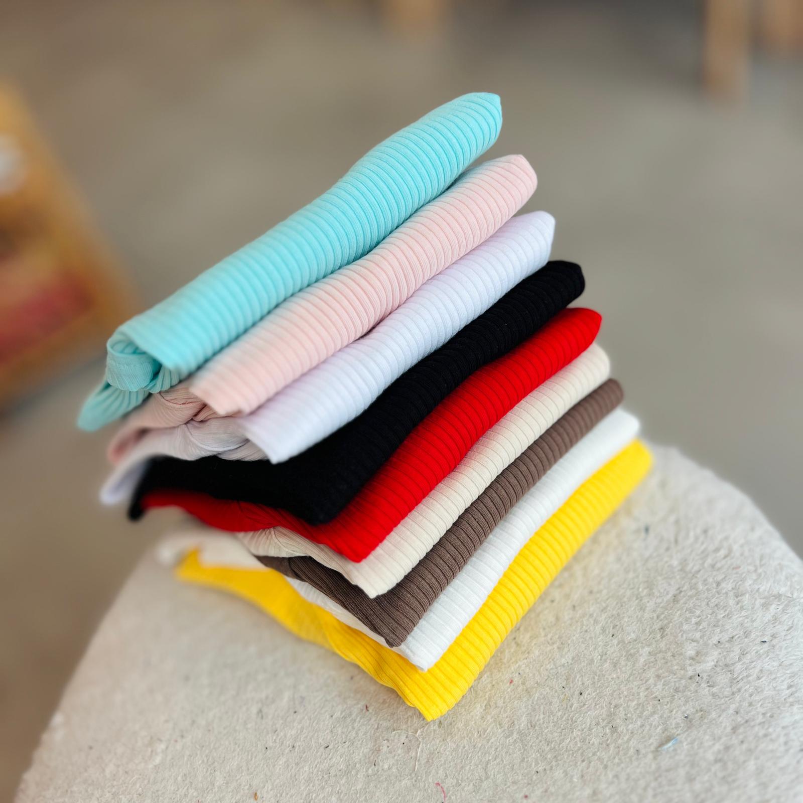 Fitilli Basic Crop Top görsel 2