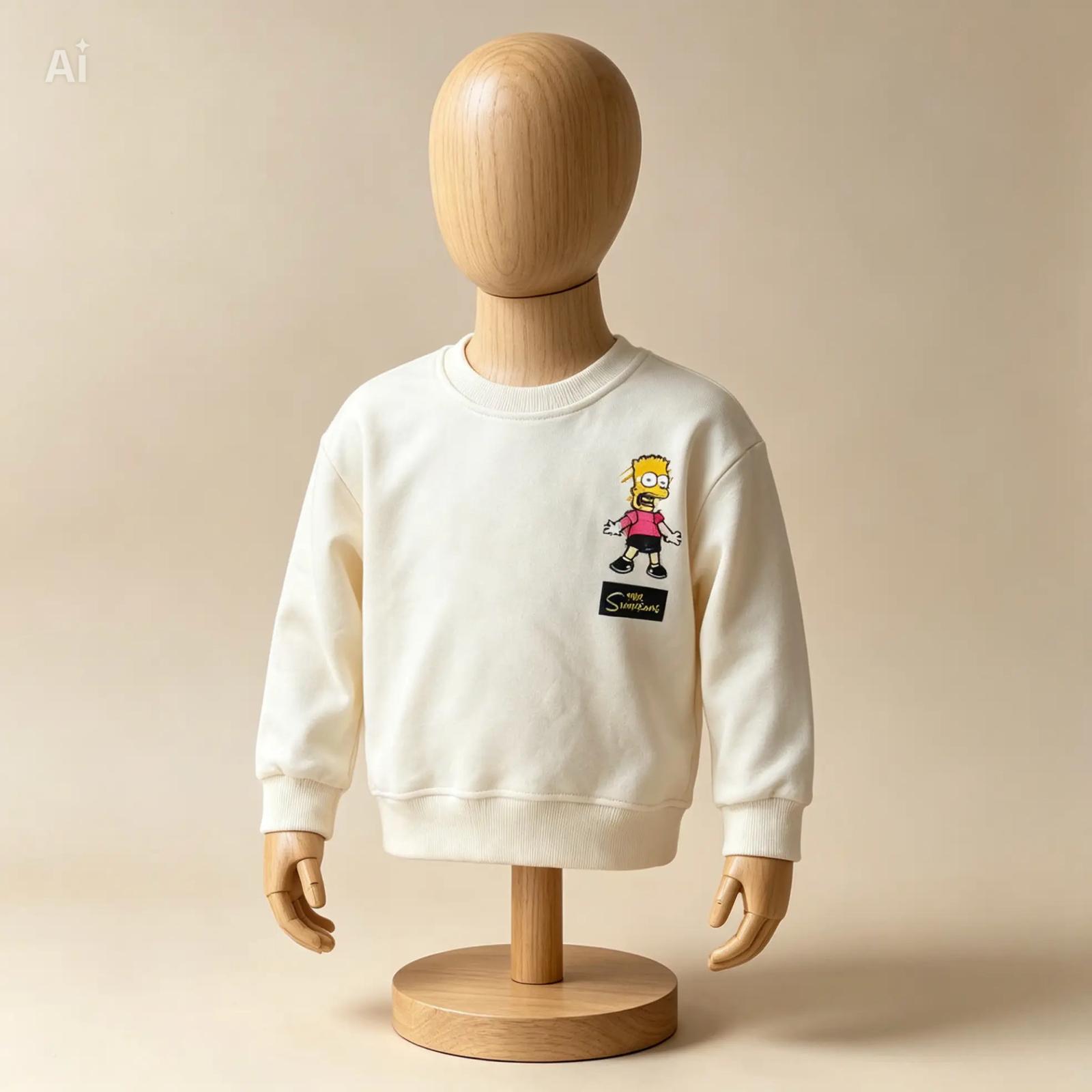 Erkek Çocuk Simpson Sweat