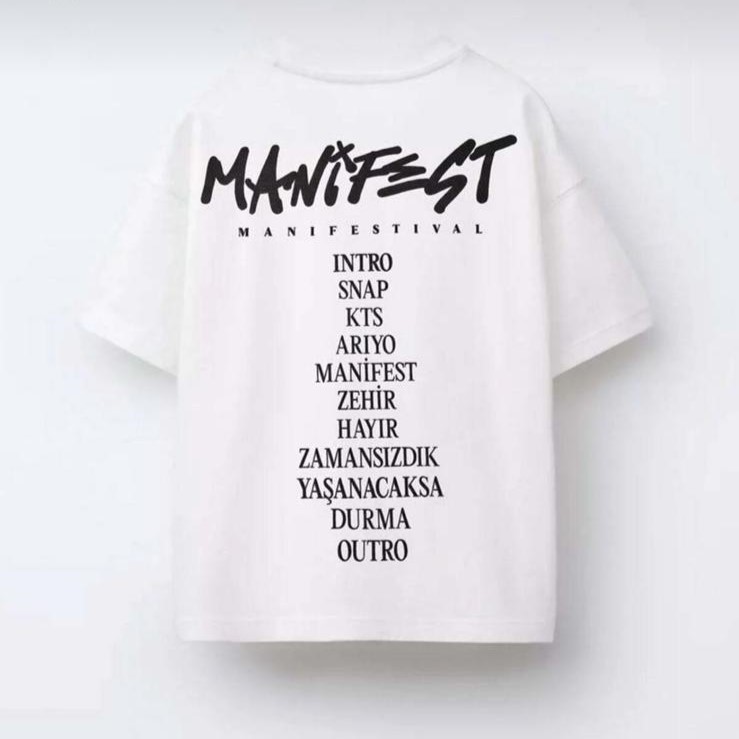 Kız Çocuk Manifest T-shirt görsel 2
