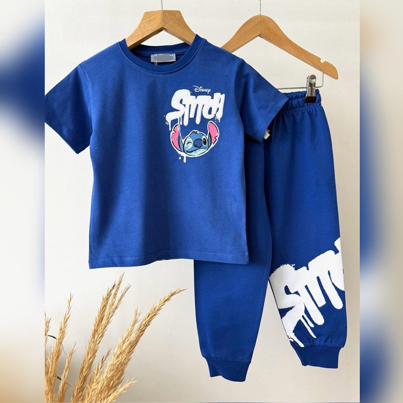 Stitch Baskılı Takım