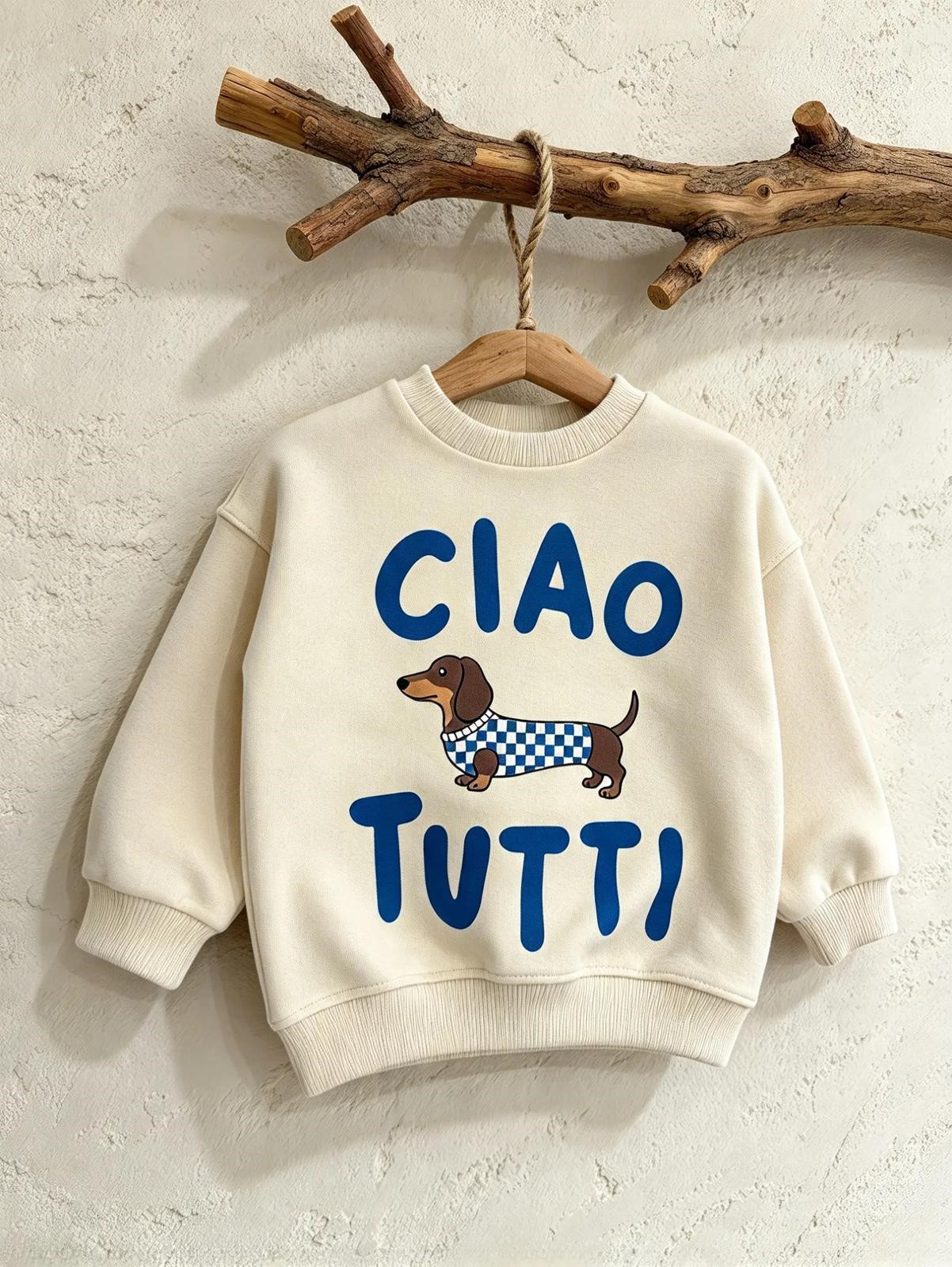 Unisex Cıao Tuttı Sweat