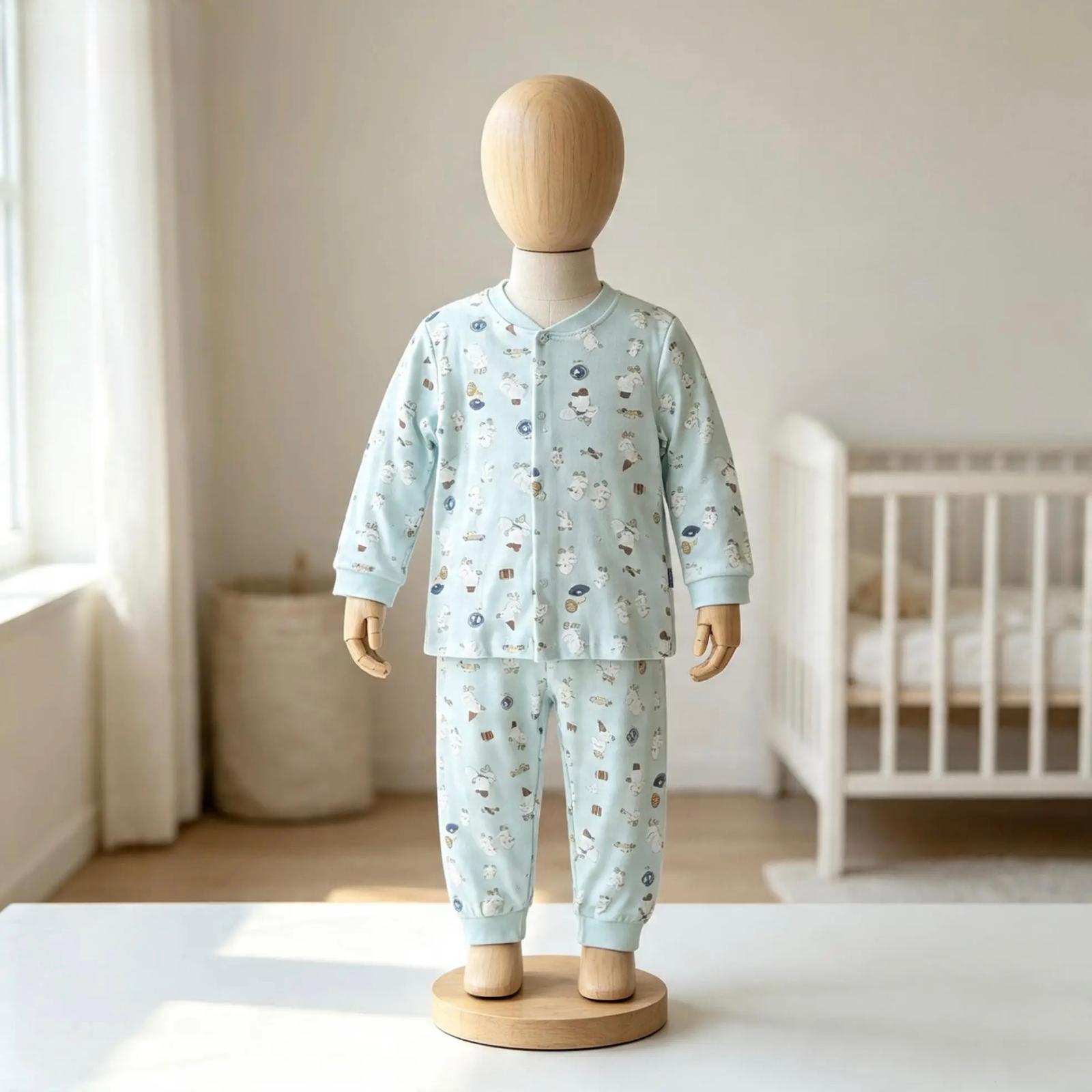 Erkek Bebek Ördek Desen Pijama 