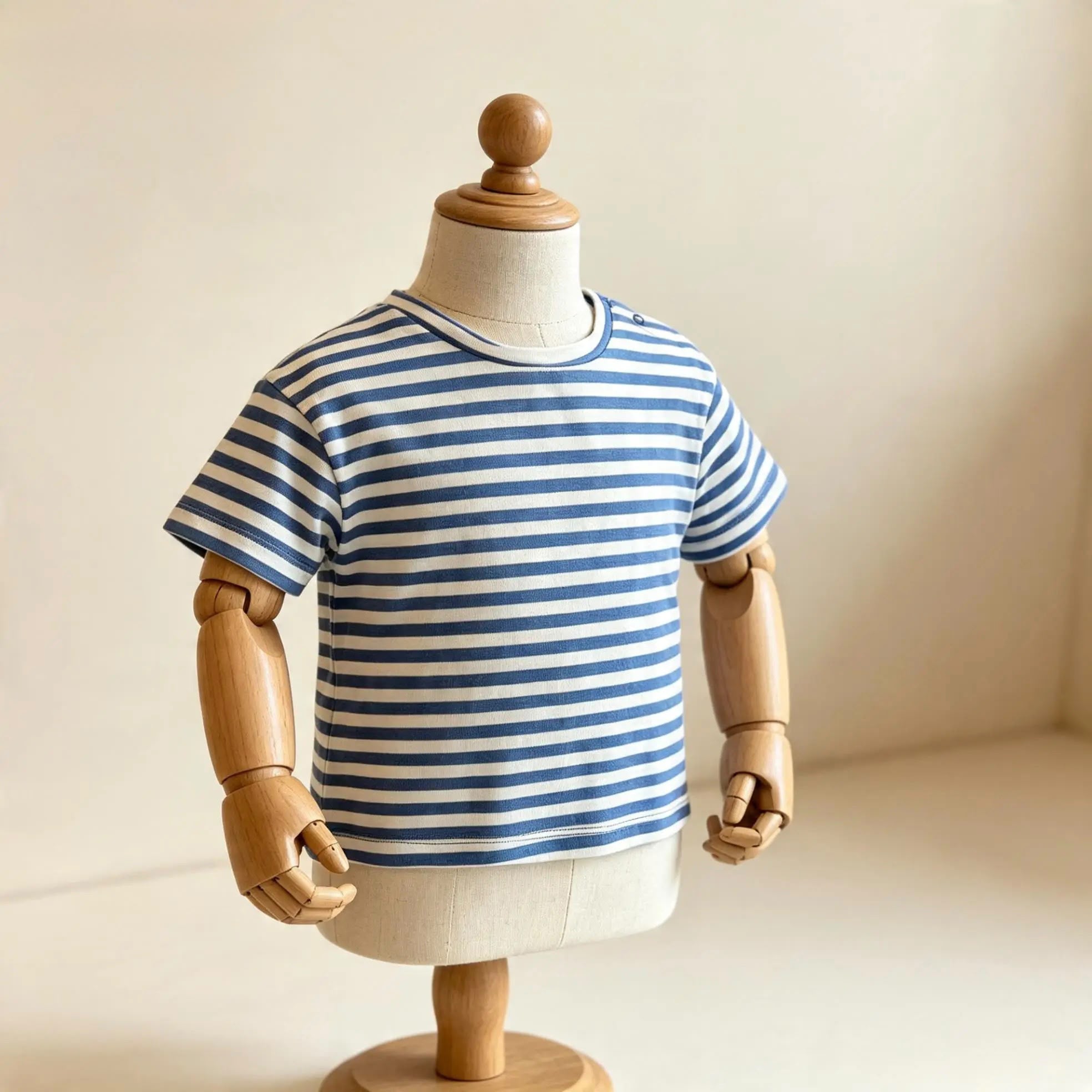 Erkek Bebek Çizgili Basic Tişört
