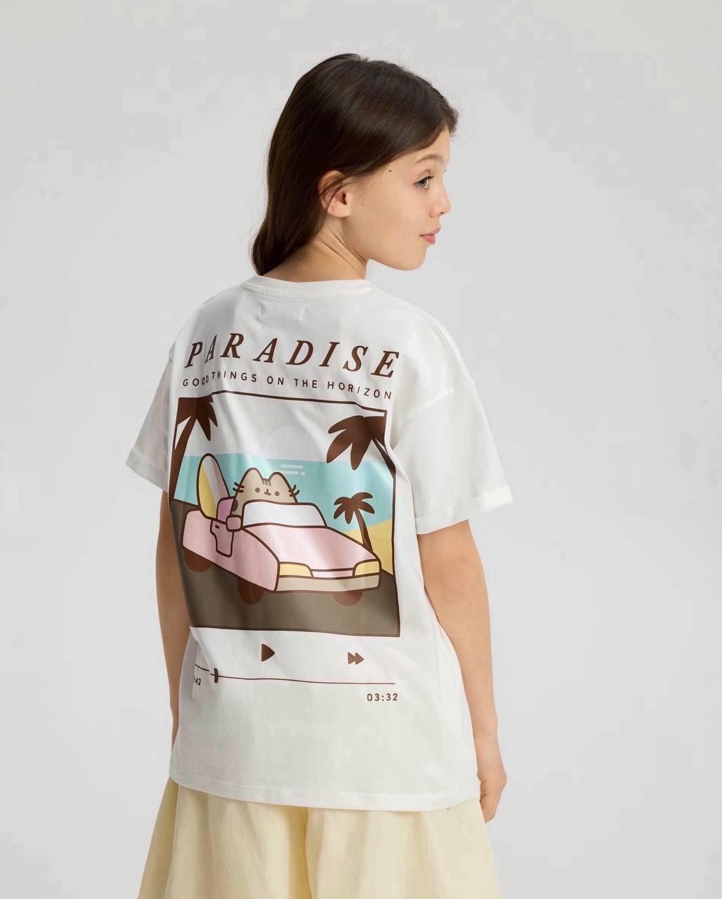 Kız Çocuk Paradise T-shirt görsel 2