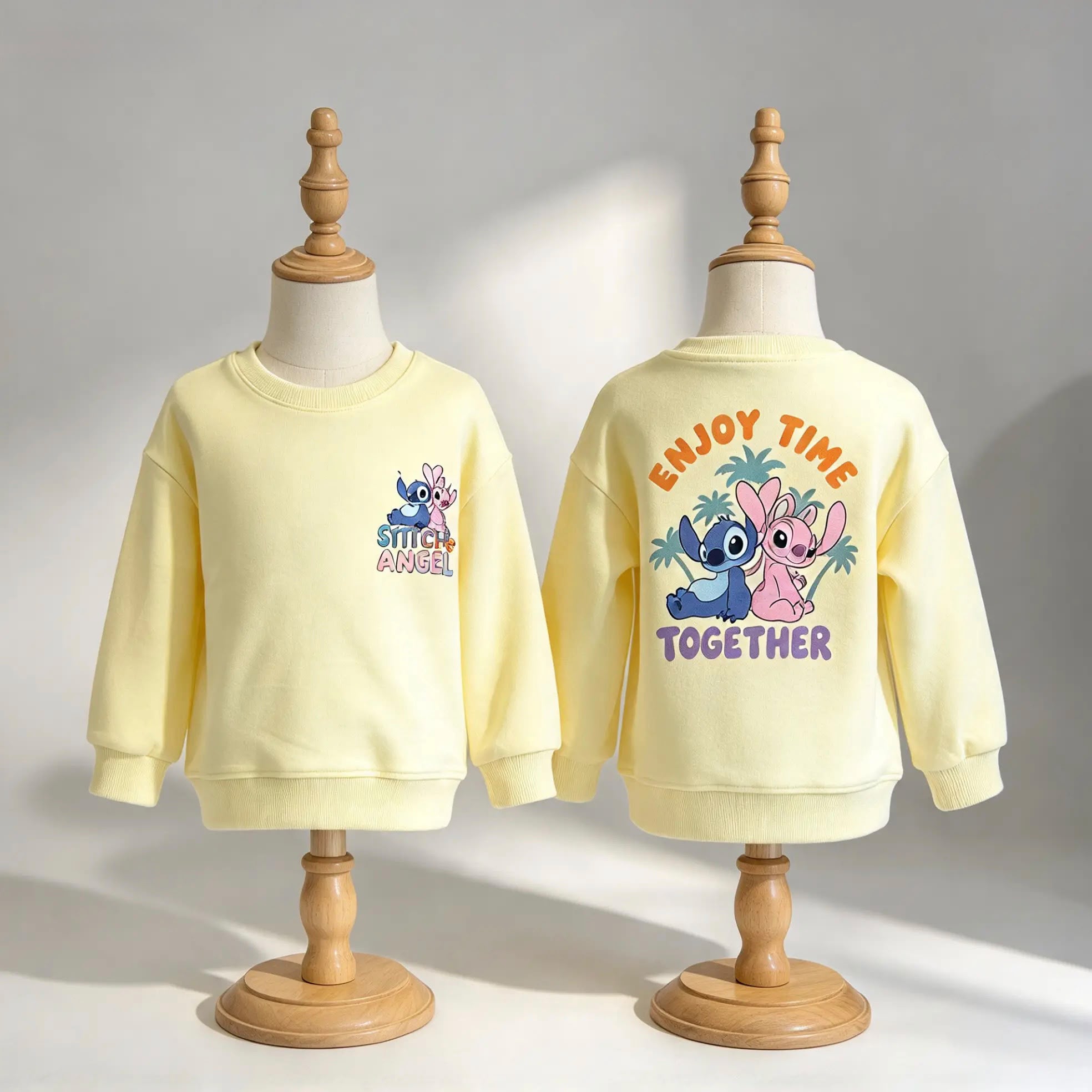 Kız Çocuk Stitch Angel Sweat