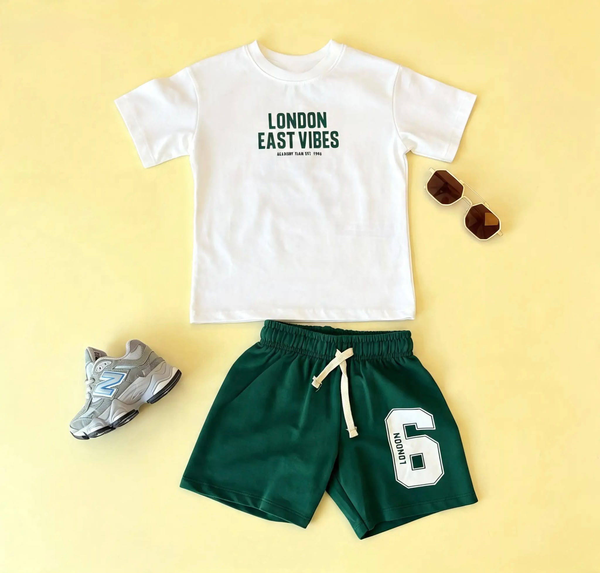 London Vibes Şort Takım görsel 2