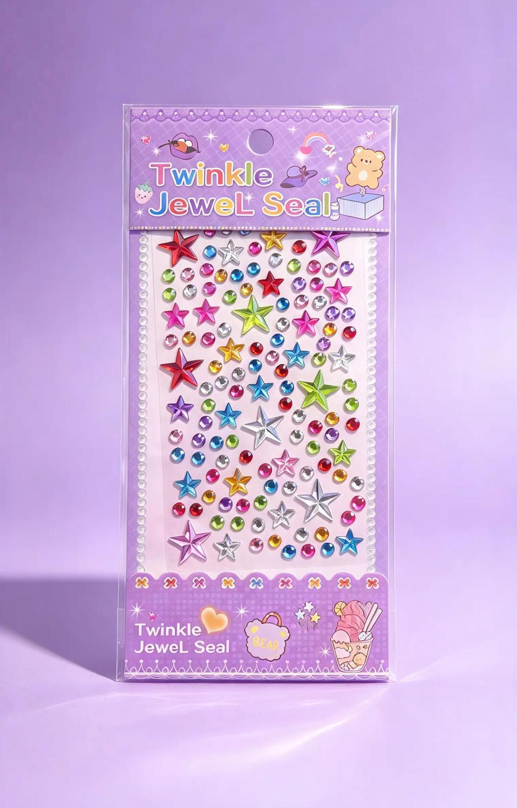 Yıldız Desenli Sticker