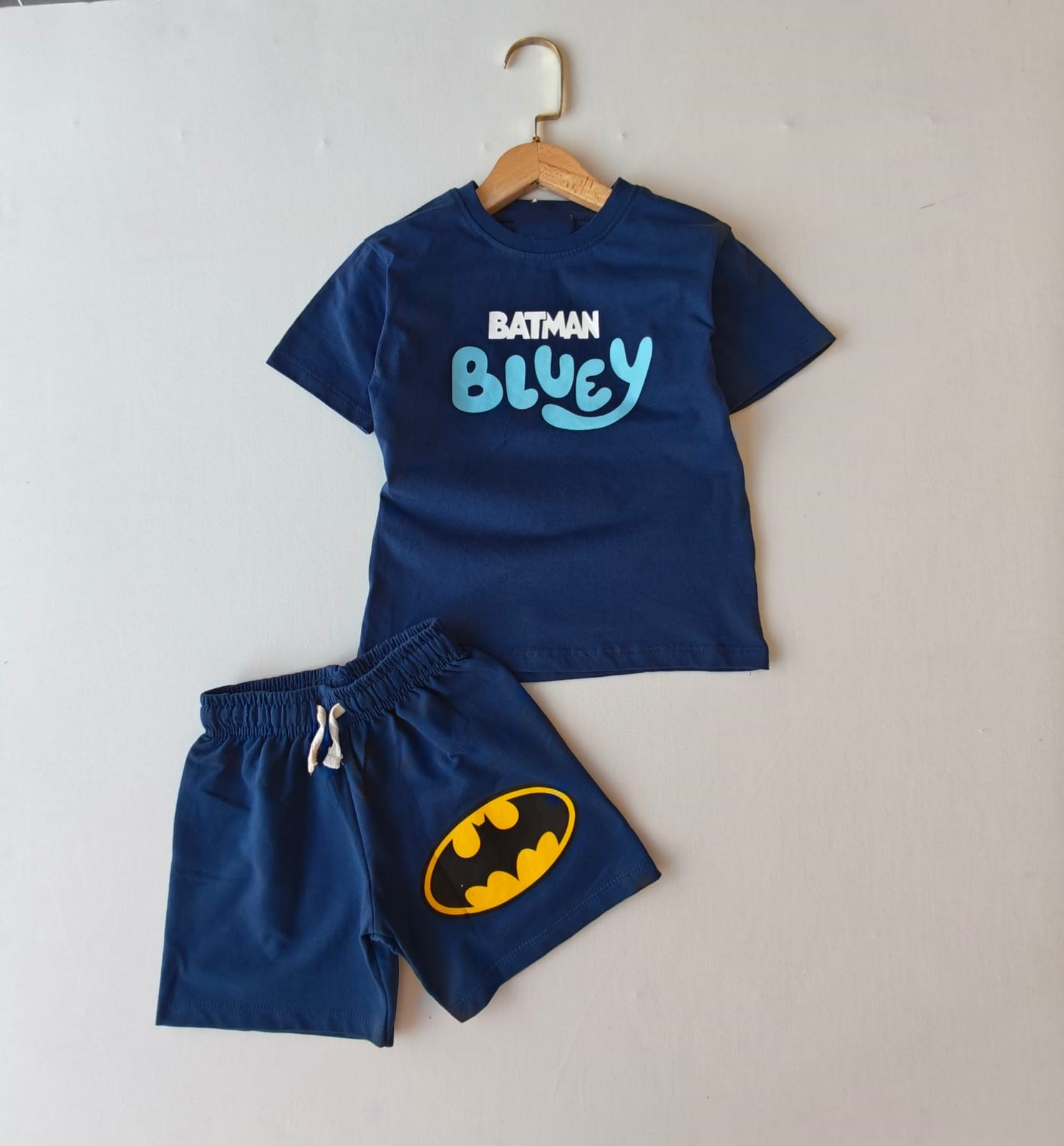 Erkek Çocuk Batman Bluey Takım