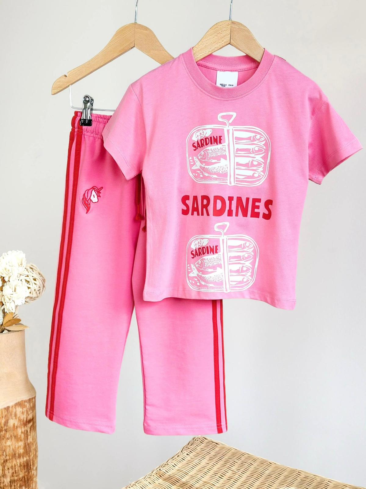 Kız Çocuk Sardines Takım