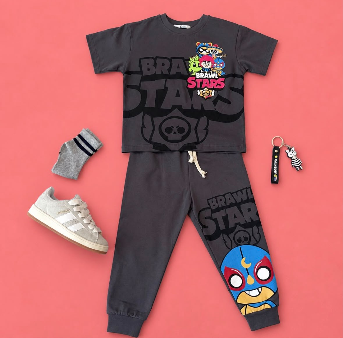 Erkek Çocuk Brawl Stars Takım görsel 2