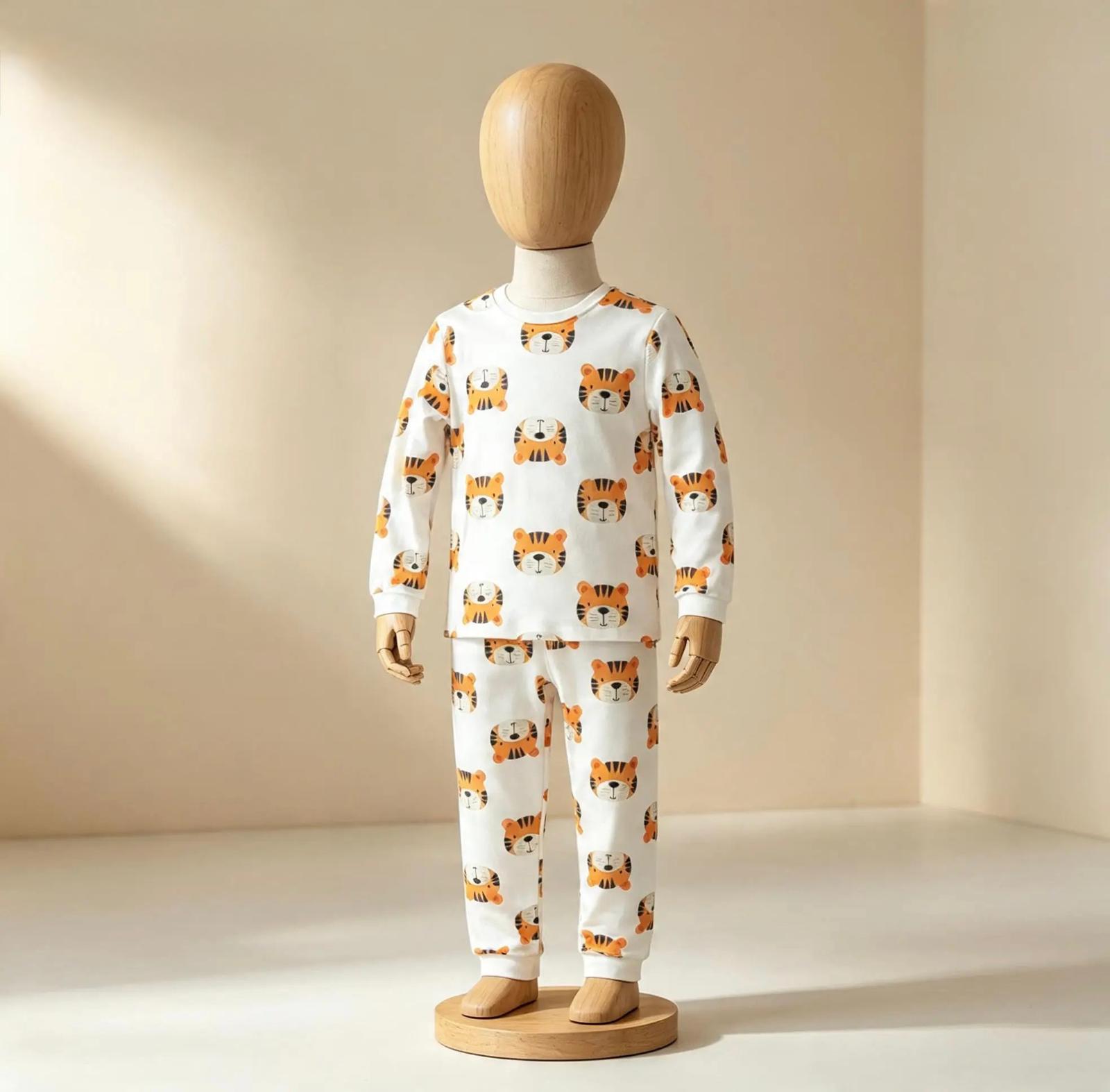 Erkek Çocuk Ayıcık Desenli Pijama