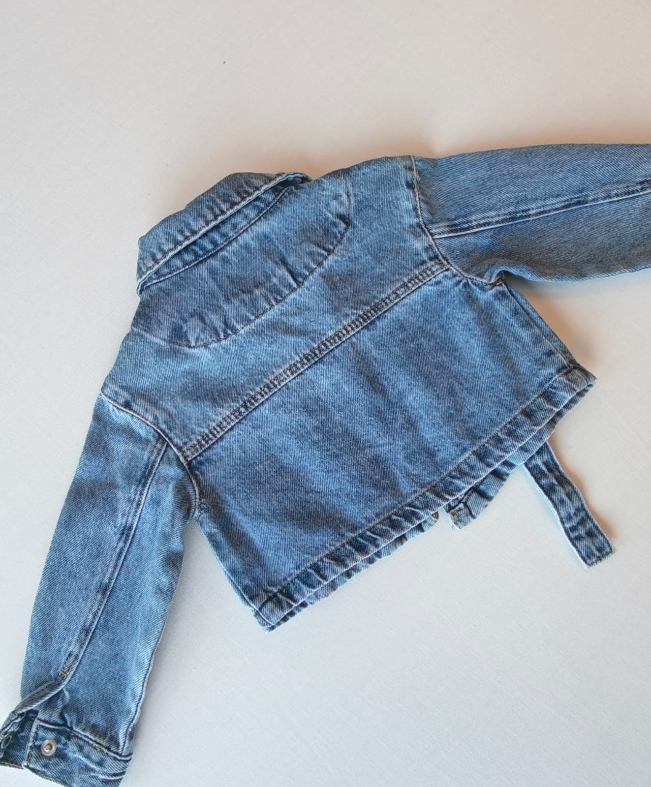 Kız Bebek Denim Ceket görsel 3