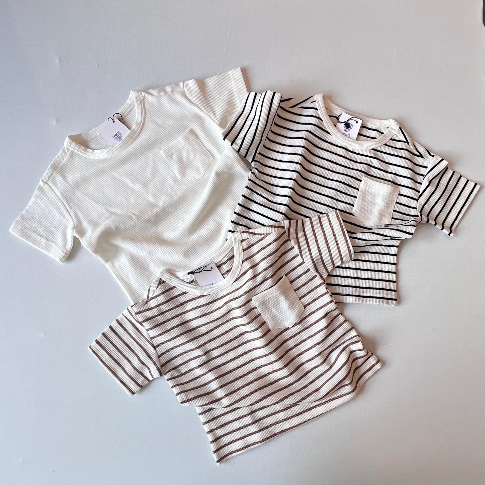 Çizgili Basic Tişört