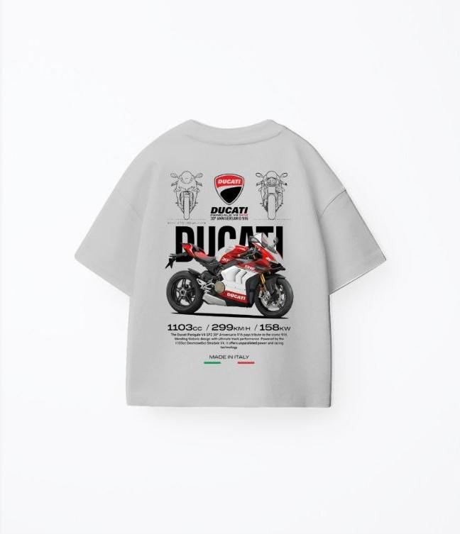 Erkek Çocuk Ducati Tişört görsel 2