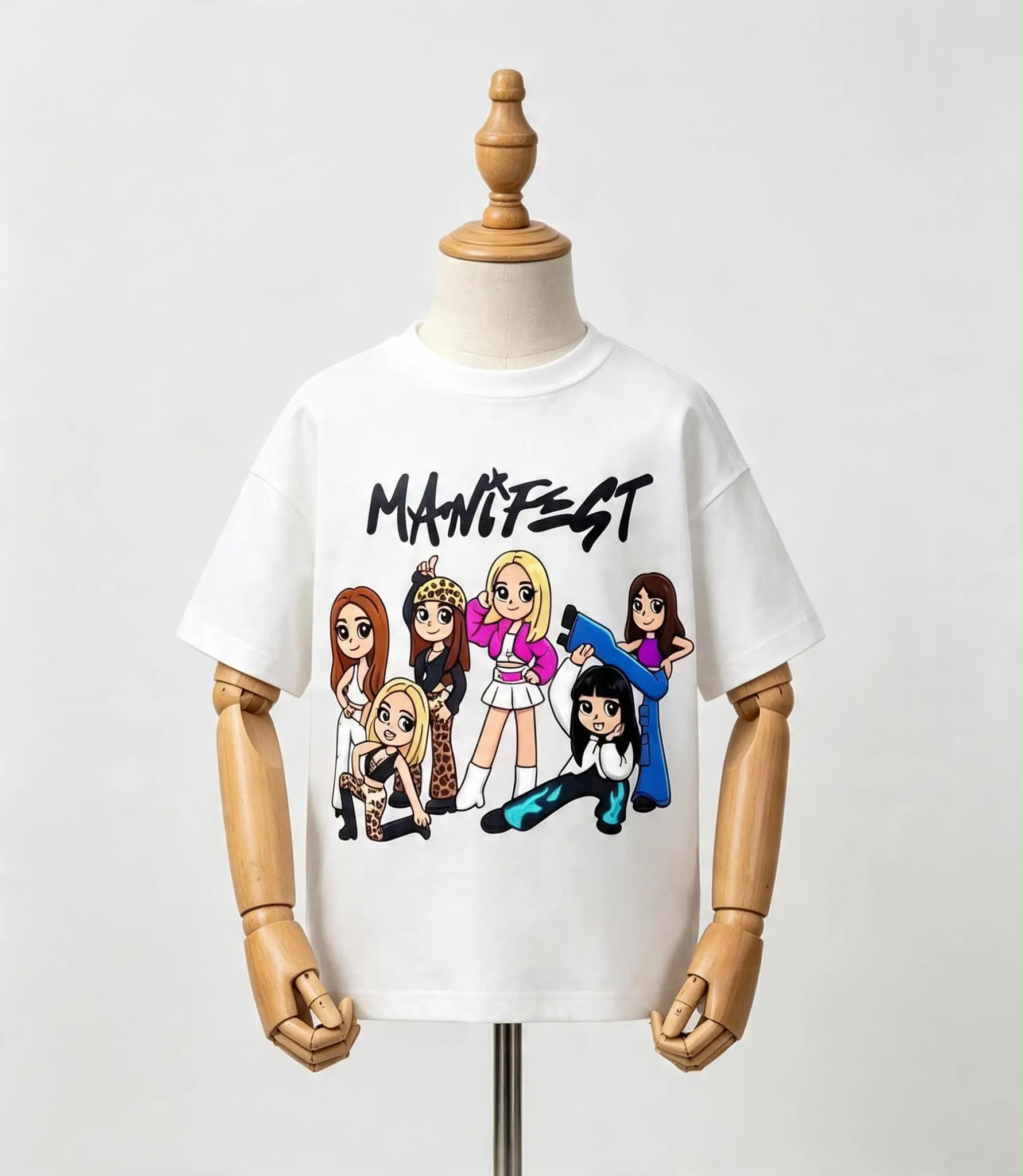 Kız Çocuk Manifest T-shirt 