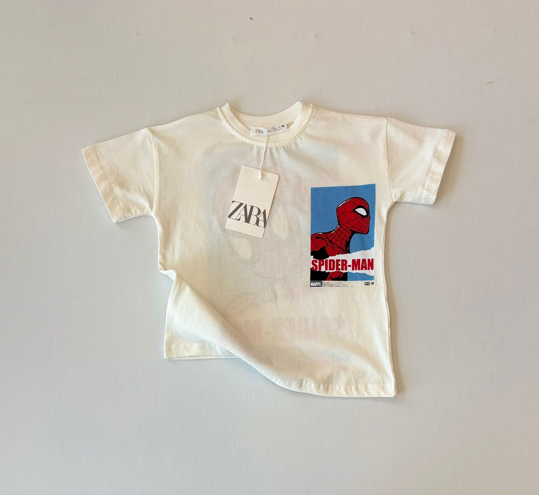 Erkek Bebek Orjinal Spider Man Tişört