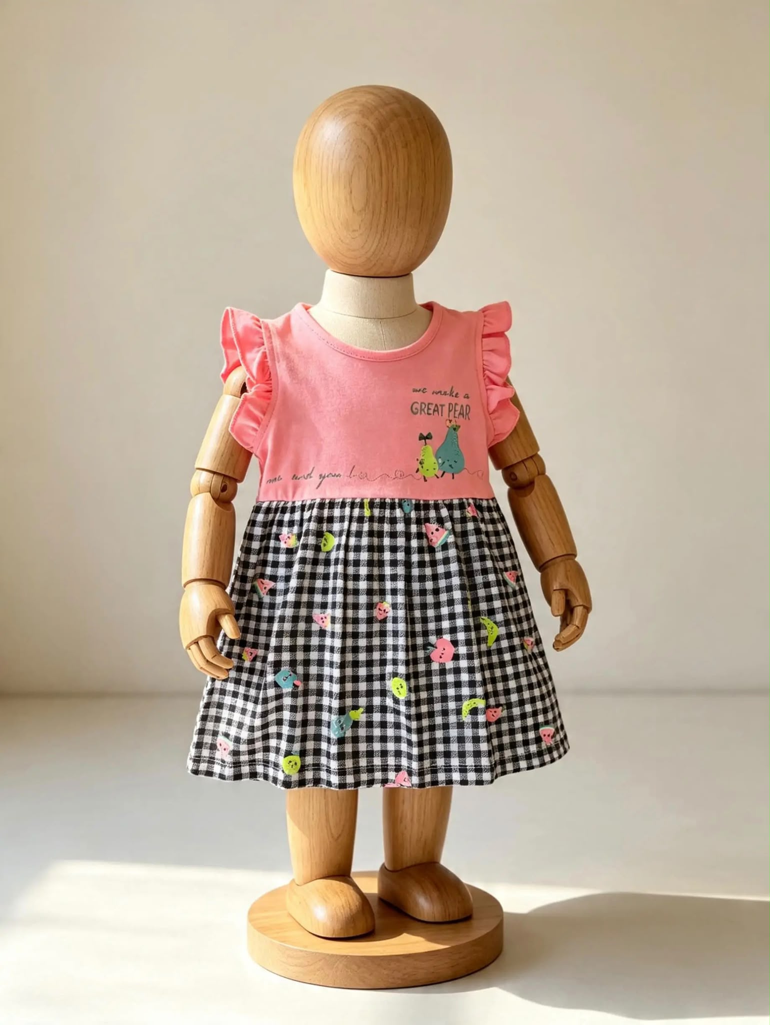 Kız Bebek Great Pear Desenli Elbise