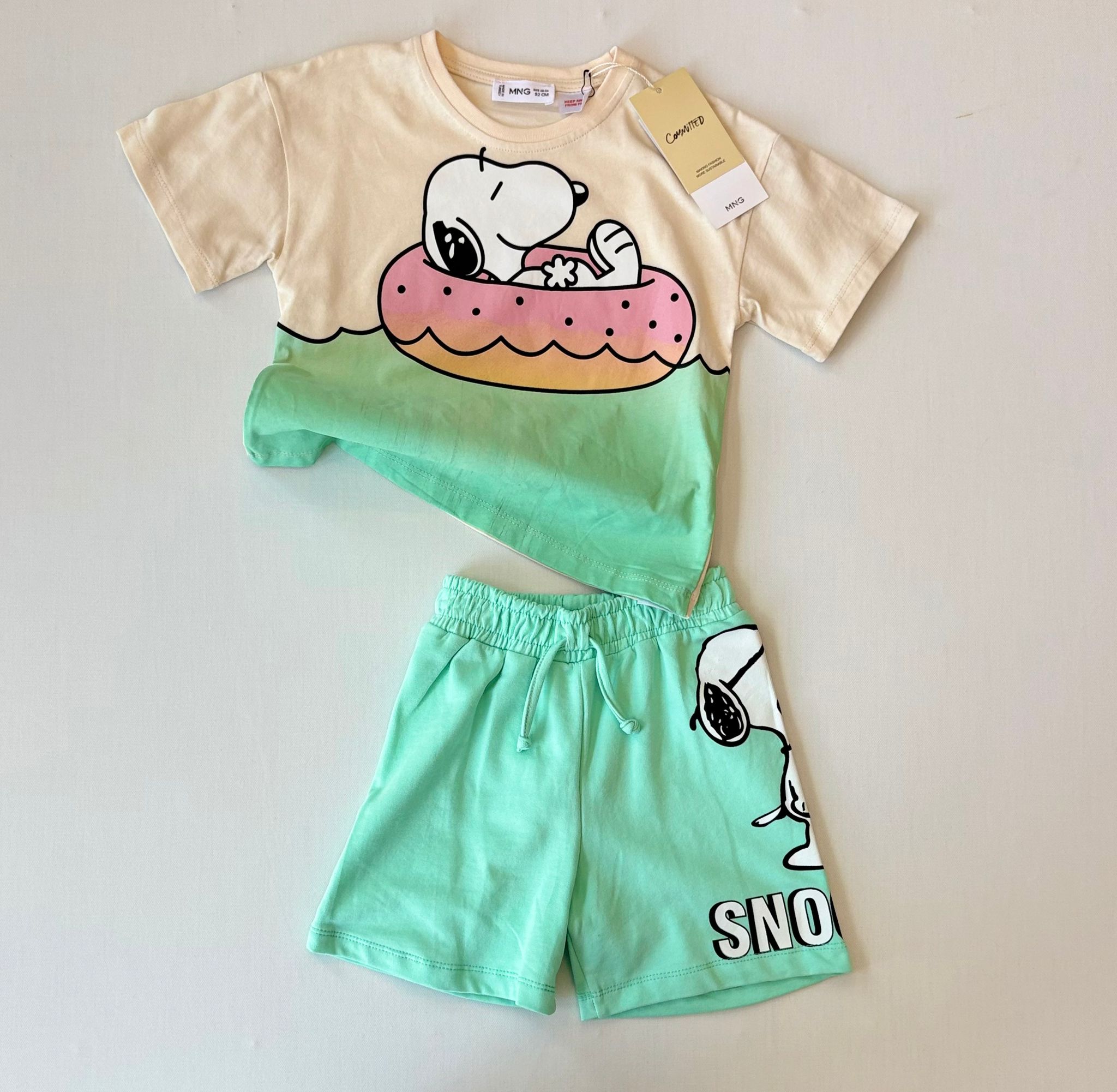 Erkek Bebek Snoopy Takım