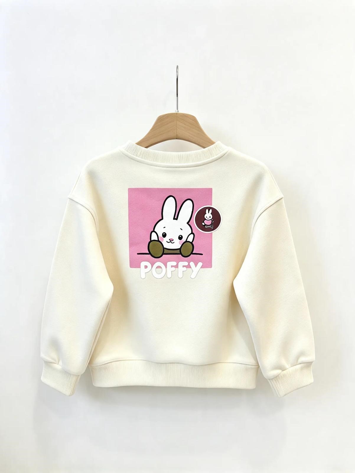 Kız Çocuk Poffy Sweatshirt görsel 2