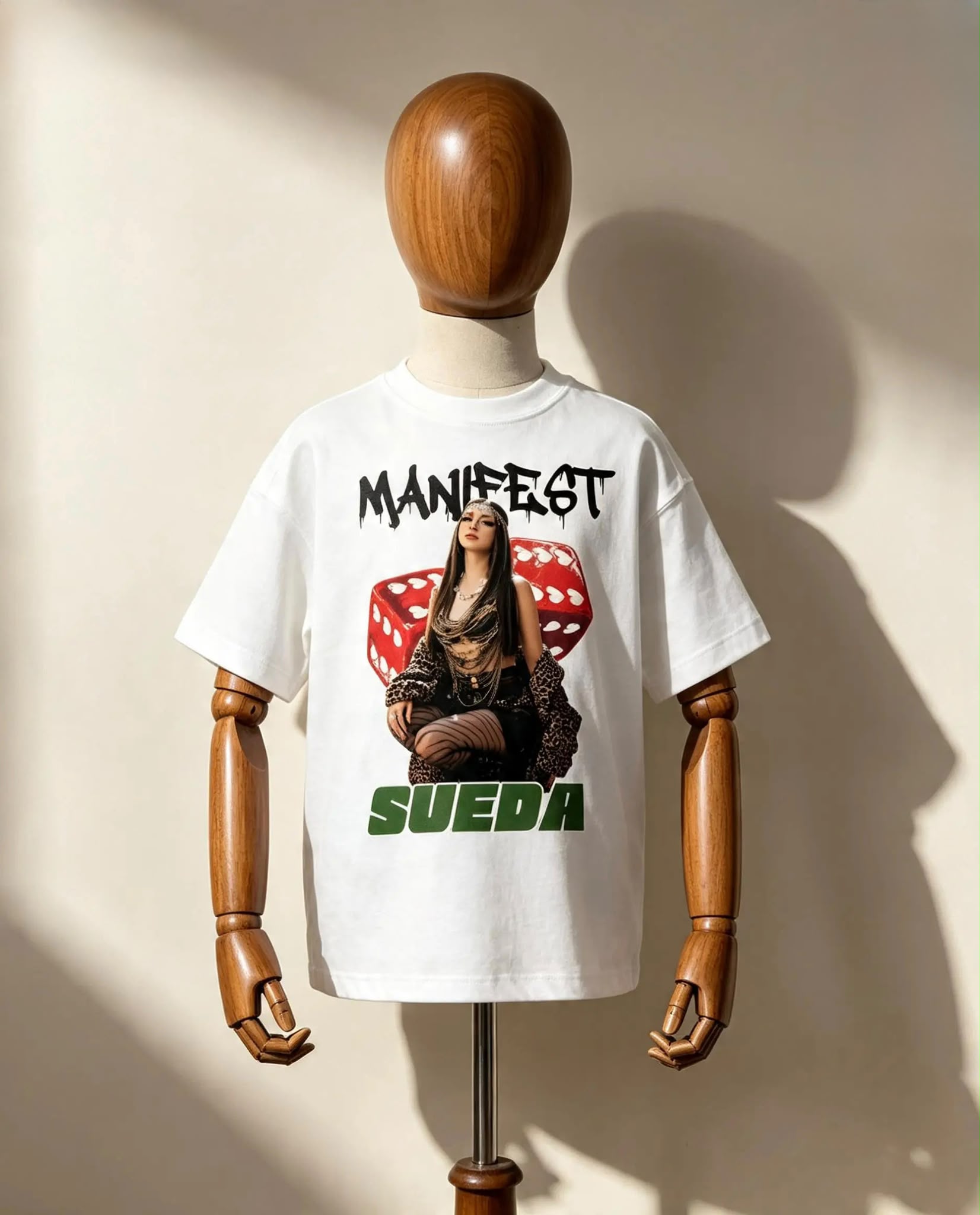 Manifest Sueda Tişört