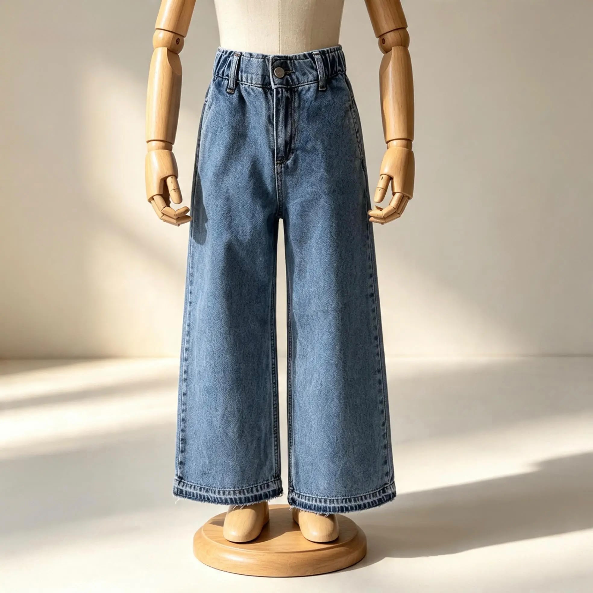 Kız Çocuk Kot Pantolon