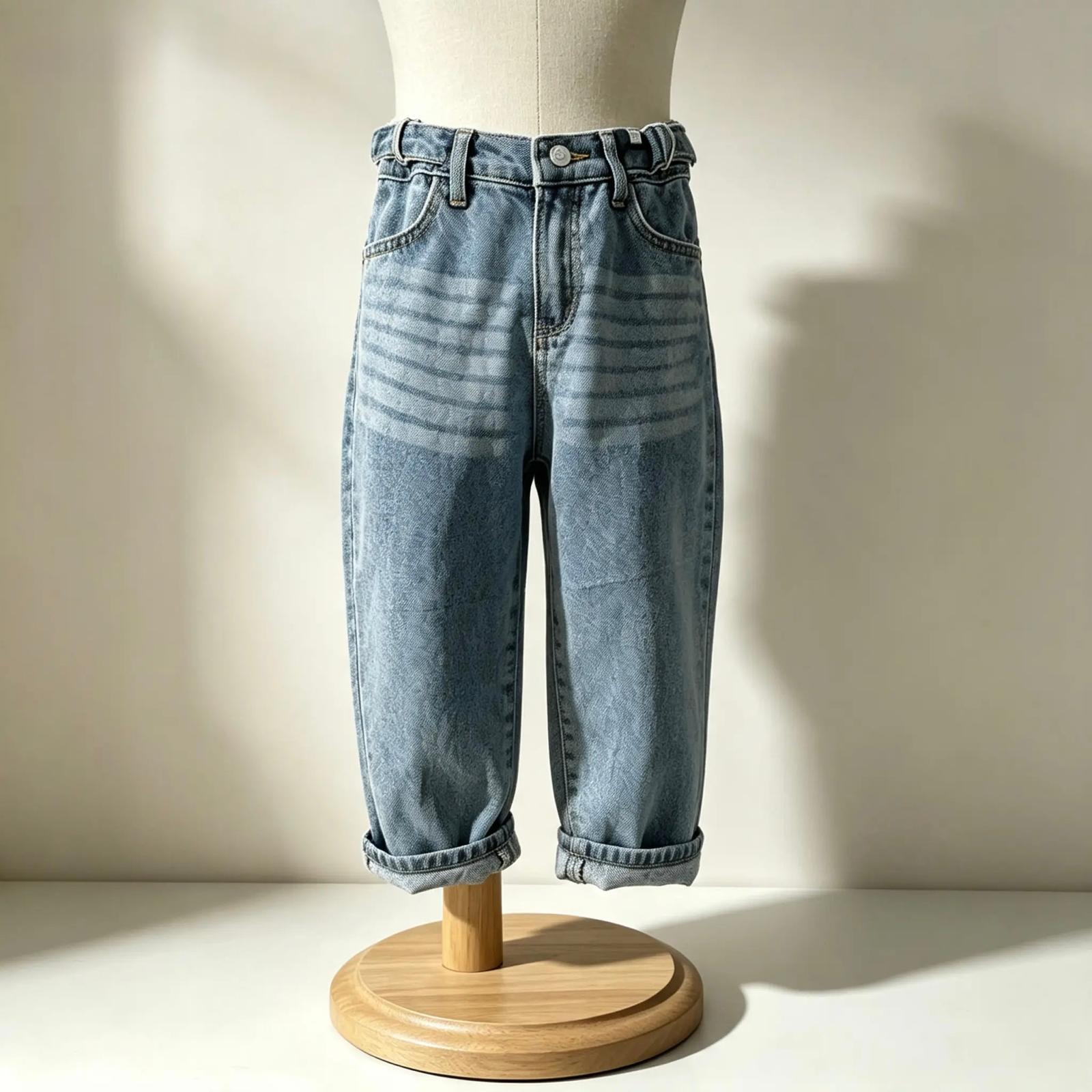 Unisex Baggy Jean Pantolon