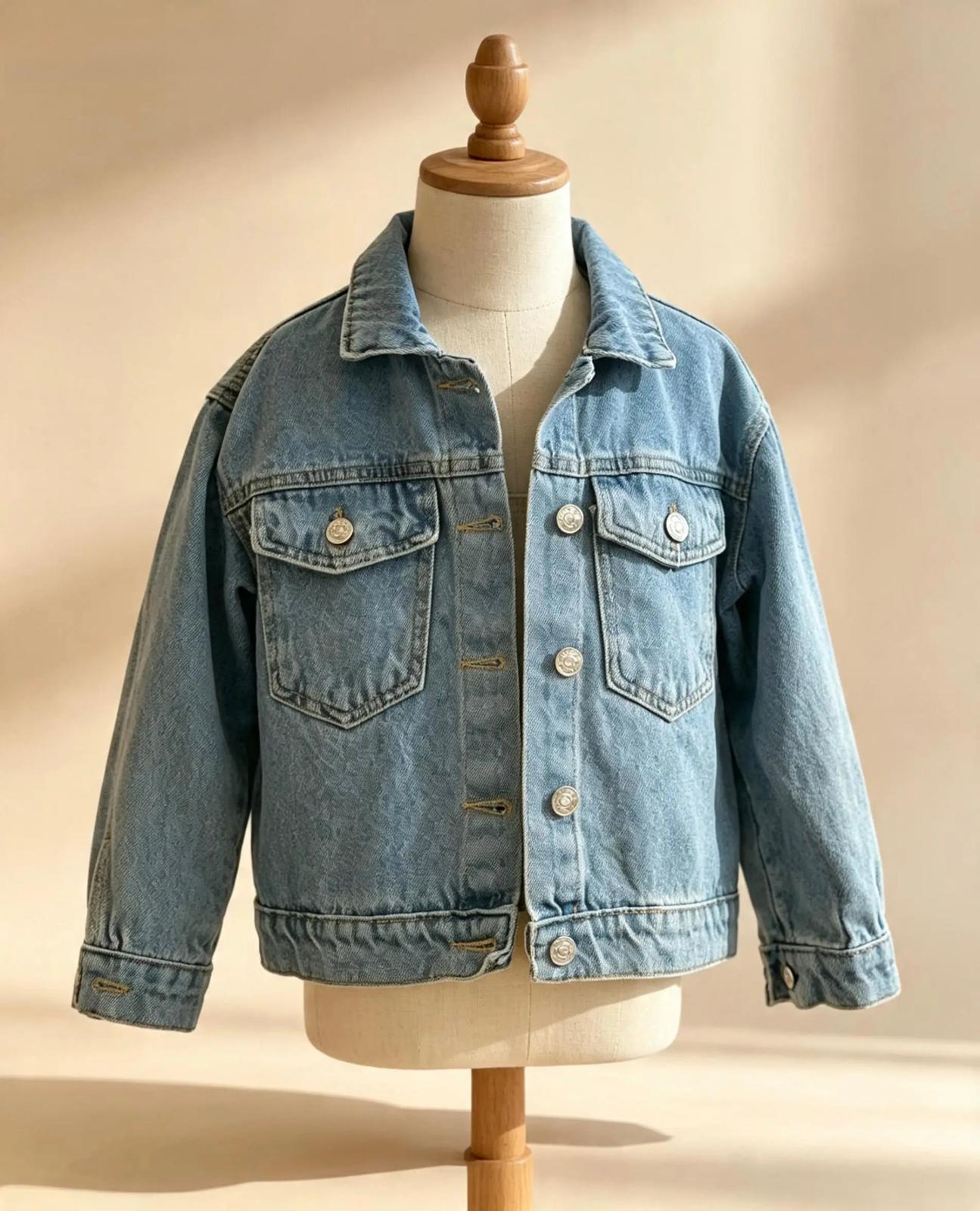 Erkek Çocuk Orjinal Denim Ceket