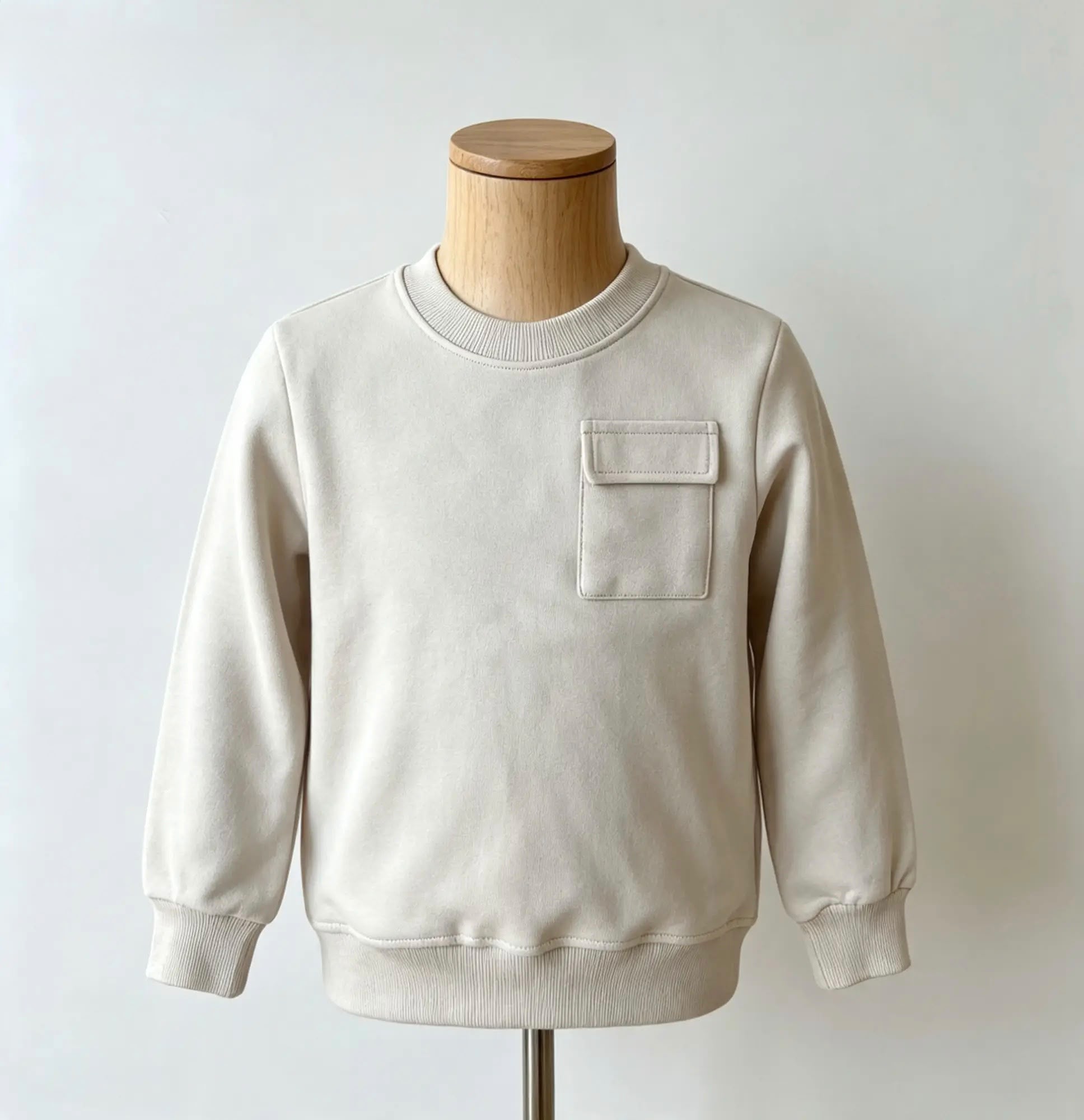 Cep detaylı sweat