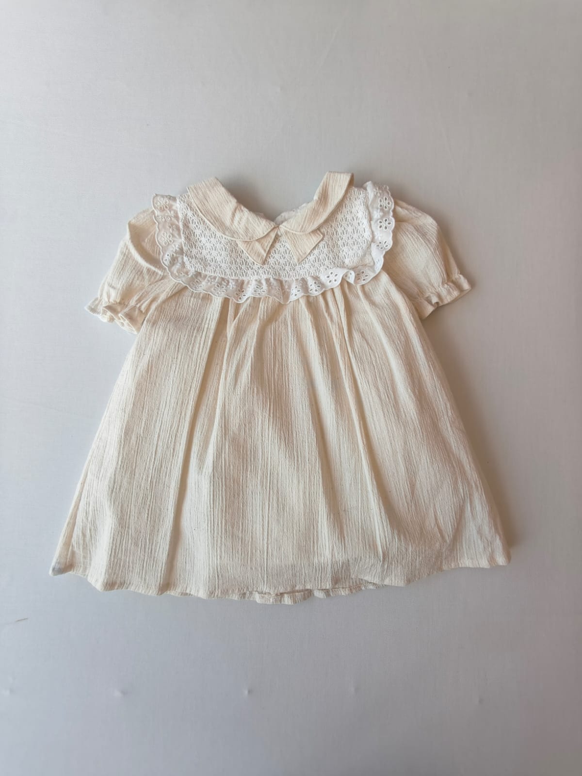 Kız Bebek Dantel Detaylı Elbise