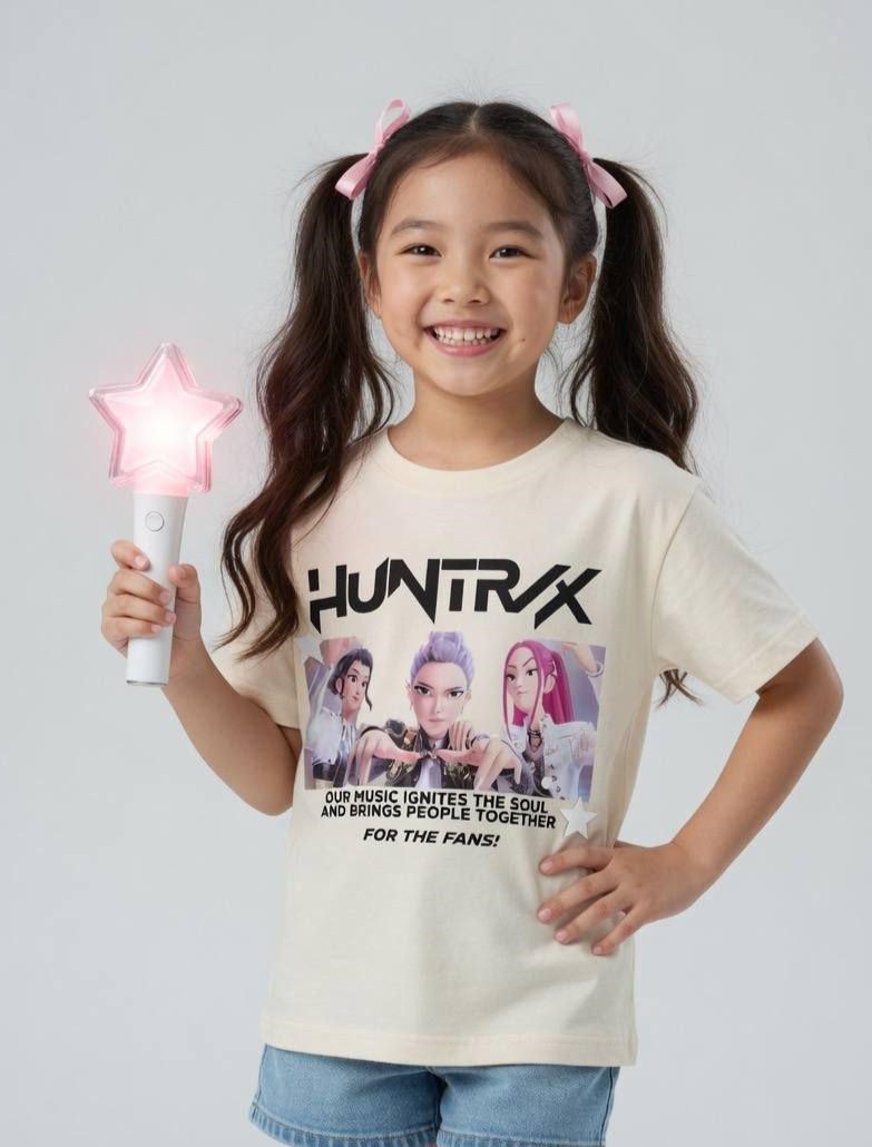 Huntrix Baskılı Tişört