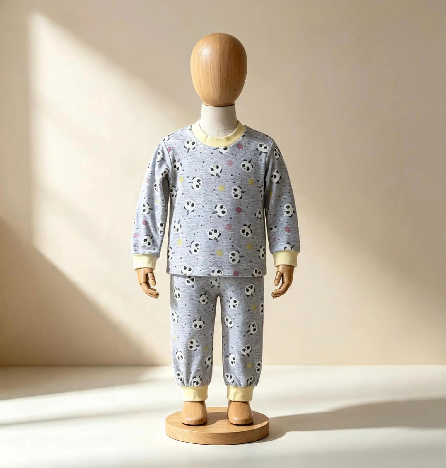 Kız Bebek Pandalı Pijama