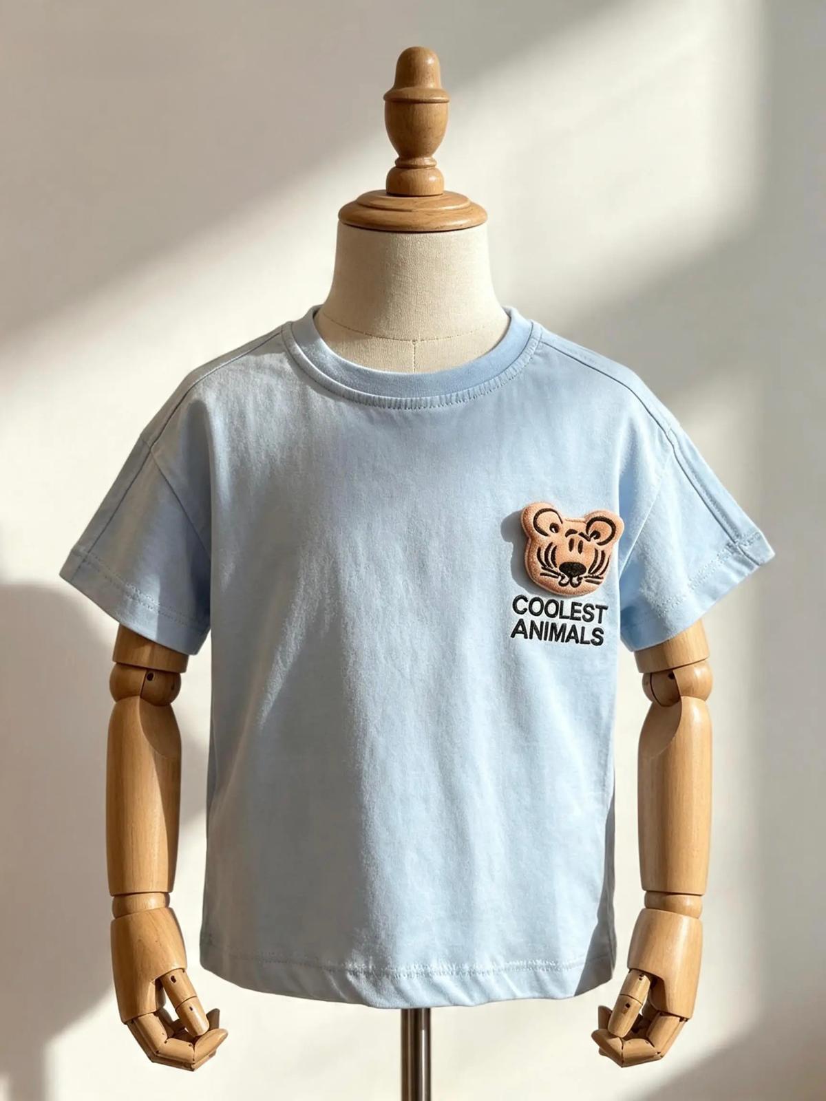 Erkek Çocuk Coolest Animals Tişört