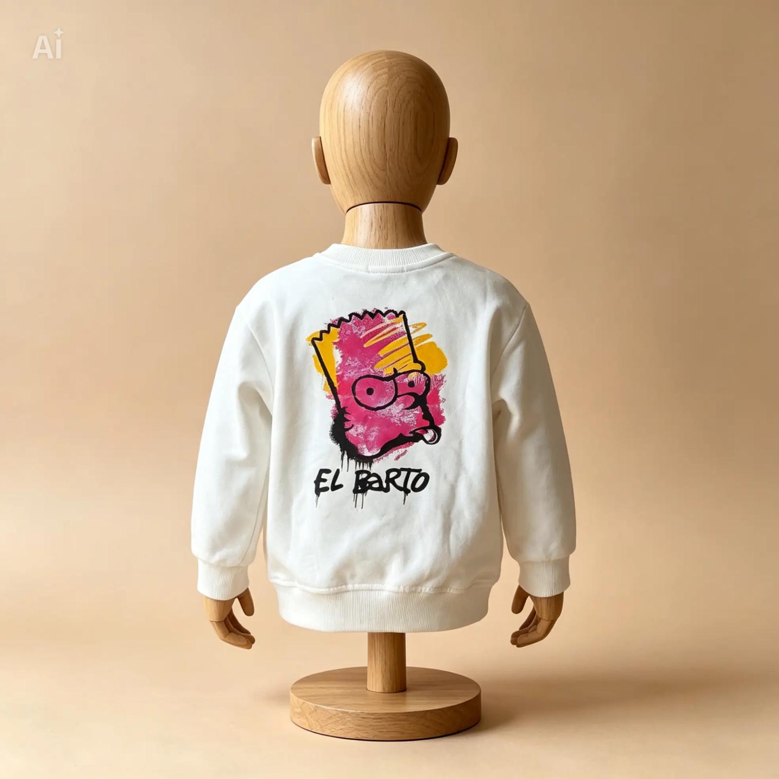 Erkek Çocuk Simpson Sweat görsel 2